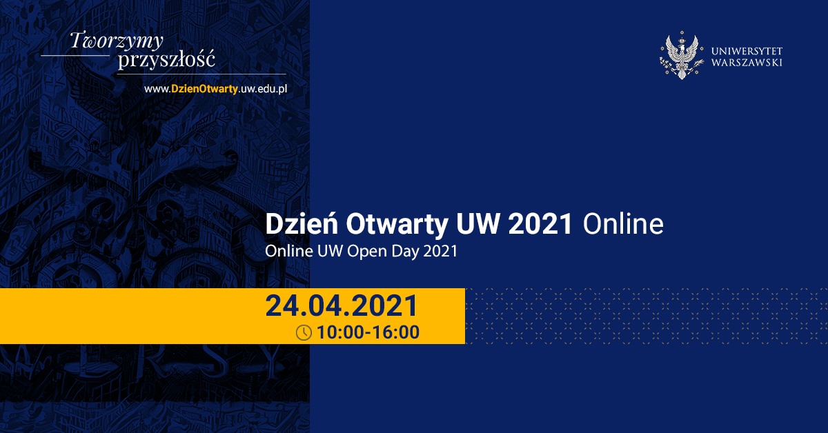 Dzień Otwarty UW 2021 Online