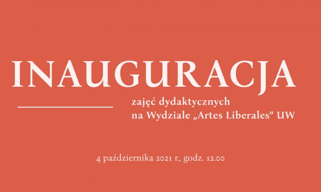 Inauguracja zajęć dydaktycznych