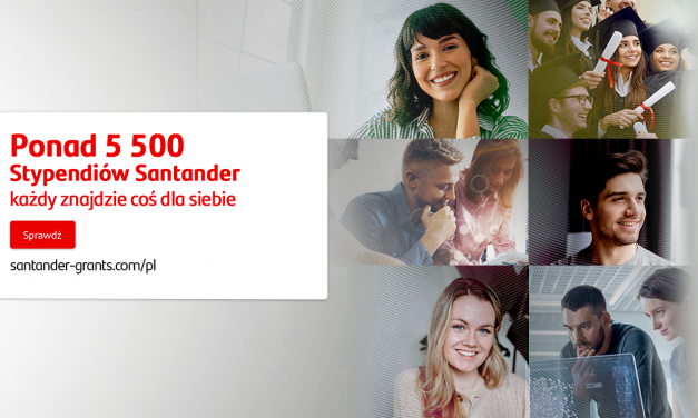 Stypendia Santander dla studentów i studentek UW